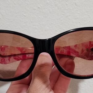 Oakley Black Sunglasses with Pink Accents